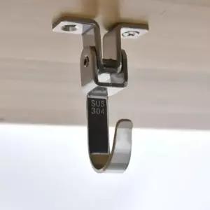 스테인리스후크 천장걸이 고리 회전천장후크 벽걸이스텐고리 (WFJ75HM)