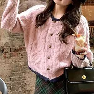 웨스턴 그레이 루즈 FREE 도톰와방 스웨터 (KYR-WFH699M)