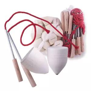 팽이만들기 나무팽이 대용량-민속팽이 25세트 민속팽이 나무팽이