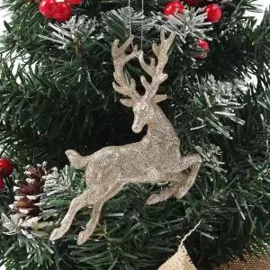 도토로 럭셔리 트리 오너먼트 4p 세트 골드 루돌프