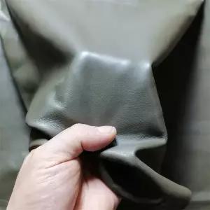 인조가죽시트지 가죽 수선패치 0.5/0.7mm 육군 녹색 양가죽. 첫 번째 레이어 가죽. 원단. 수동 수리를 위한