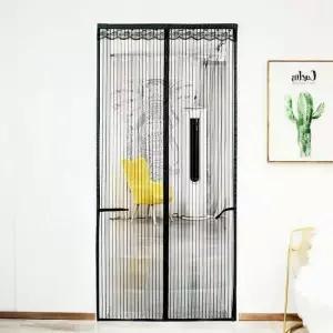 현관방충망 문 90x200cm 아트도어 모기장 스트라이프 모기장 방충망 현관모기장 현관방충망 방문모기장