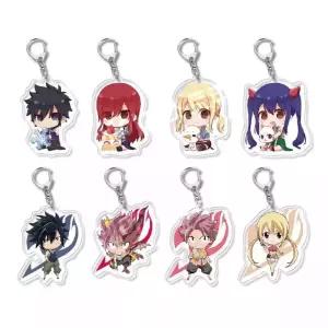  페어리 테일 Q버전 아크릴 키링 열쇠고리 6cm