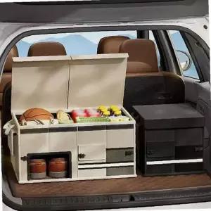 자동차 트렁크 수납함 접이식 정리함 세차용 바스켓 차량용 케이스
