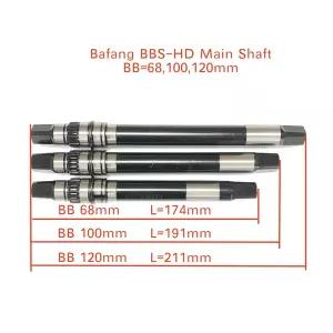 전기 자전거 전동  BAFANG 미드 모터 변속기 샤프트 센터 BBSHD G320 120mm 100mm 68mm 5 방향