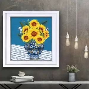 해바라기그림 액자 30M 7SUN2 풍수그림 돈들어오는 W4E45B8