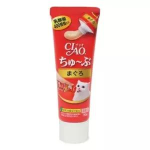 고양이 사료 이나바 챠오츄브 참치 간식 80g 1개 고양이용 수제 (WFK6POA)