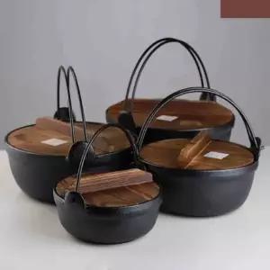 샤브 주물냄비 소형 우드워머 고체 알코올 (WFK8URR)