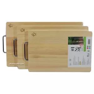 편백나무 히노끼사각도마 양면손잡이도마 일본산 나무도마 양면도마 원목도마