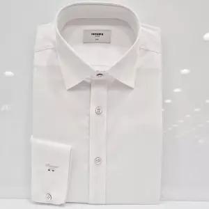 [레노마셔츠]슬림핏/활동성 편한/폴리스판트윌 와이셔츠 RPFSL9905 WH_US