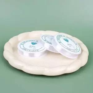 비즈 공예 부자재 크리스탈 줄 0.4mm 15M 공예용 소재 (WFK9JOM)