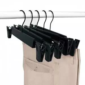 청바지 옷걸이 걸이 바지 5P 집게 찝게 하의 치마 바 (WFK92LZ)