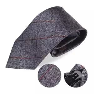 레드 스트라이프 챠콜 넥타이 W08F0F3