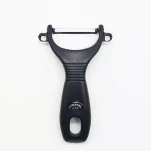 안전 야채 필러 일자형 감자칼 손쉬운 감자 자르는 도구 블랙 조리용 칼 (WFK9TUZ)