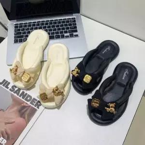 (창조마켓)여성 슬리퍼 리본 쪼리 사무실 WE6BDB9