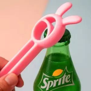 다용도 귀여운 토끼 병따개 주방용 만능 오프너 소형 캔따개 (WFK9P9B)