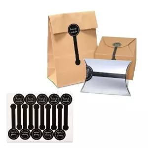 핸드메이드스티커 핸드메이드 포장 띠 스티커 (WFK9H40)