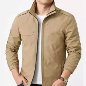 사파리 바람막이 크롭 블루종 점퍼 3컬러 자켓 남성 (WFK9YR2)