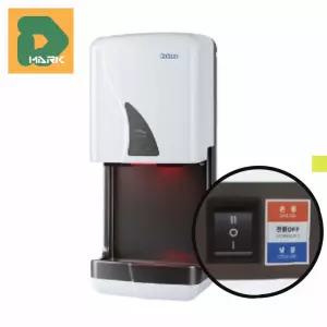 고속핸드드라이어 화장실 강력 위생적 욕실 벽걸이 건조기 터치리스 센서식 전자동 절전형 온풍 방수