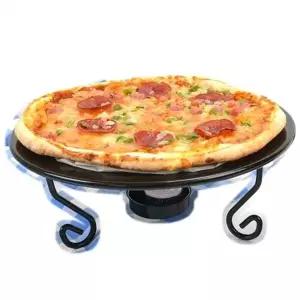 고품질 홍익 피자팬 내열도자기 웰빙세라믹 황토 무공해 소 피자팬 (WFK9WLK)