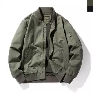 겨울옷 커플 남자 항공 점퍼 블루종 (WFK9IIZ)