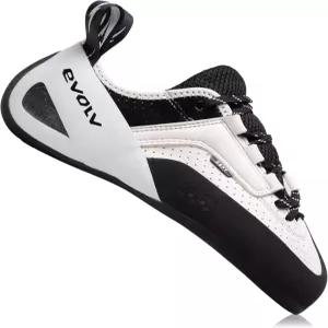 EVOLV 입문용 볼더링 및 실내 클라이밍을 위한 레이스 암벽 등반화 도전