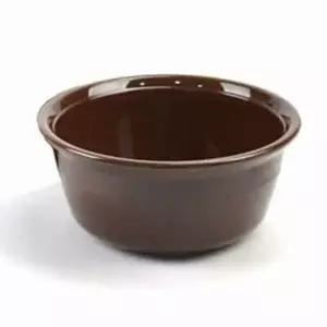 단체국그릇 설렁탕그릇 급식소 뚝배기 밤색