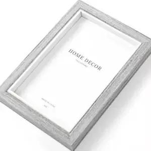 그레이 탁상용 액자 원목 사진 인화 인테리어 WFIKT9V