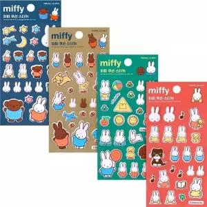 다이어리스티커 캐릭터 굿즈 폭신한 실용적인 에폭시스티커 8p (WFKA25M)