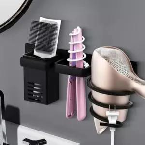 수납형 멀티 업소용 가정용 고데기 거치대 드라이 인테리어