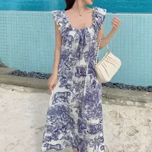 셔링 뒷밴딩 하객원피스 원피스 바캉스원피스 여성정장원피스 스퀘어넥