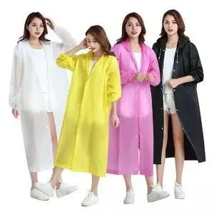 [하프클럽/]EVA남여공용 레인코트 우비 워터프루프 아웃도어 판초 베이직 레