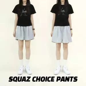 검정 SZD039 반바지 색 키작녀 편한바지 (WFKAMZ6)