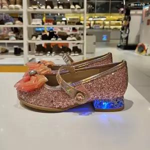 토박스 베이비브레스 키즈 (160-210 mm) 다이아나 더 힐 LED 구두 신발 BBKCF1TSDA11 BBKCF1TSDA11LPK