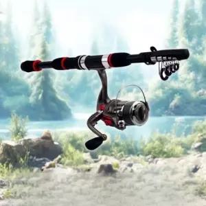 고품질 FANCY 165 접이식 휴대용 PACK 낚시대 (WFKB75L)