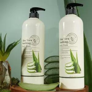 달맞이꽃 산뜻한 피부 알로에 바디워시 1000ml 2개 달맞이꽃 산뜻한 피부