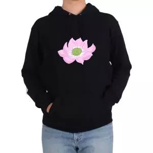[하프클럽/]후드티 수련 연꽃 불교 분홍색꽃그림 다양한 색상 사이즈