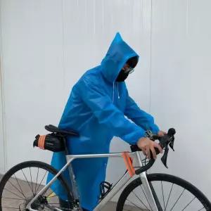 성인용 아웃도어 우비 레인코트 블루 비옷 우비 판초우의 우의 레인코트