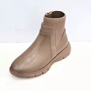 [탠디]여성캐주얼시보리우레탄통굽부츠 AX24503A_GN