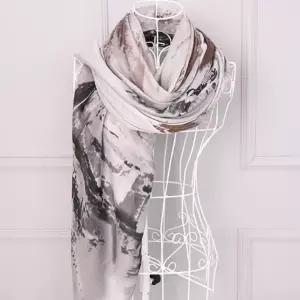 잉크 페인팅 기본 롱 스카프 머플러 목도리 면 가을 겨울