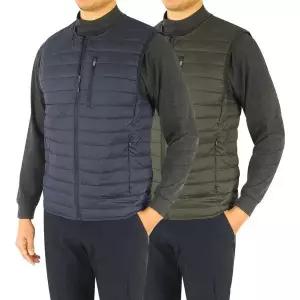 [하프클럽/]겨울 마르조 남성 웰론 경량 패딩조끼 VWMR-570