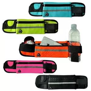 [하프클럽/]초경량제로러닝벨트 스포츠 물통 수납 마라톤 벨트백