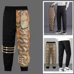 [하프클럽/]그래핀 반사발열 패딩팬츠 남자형 여자형 패딩슬랙스 조거방풍