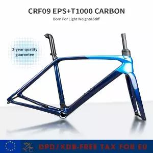 자전거프레임 T1000 탑라이트 SLR 카본 로드 바이크 프레임 내부 케이블 라우팅 디스크 V 브레이크 자전거