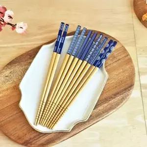 [조르지오]대나무 LD46IR41 일본식 추천 고급 젓가락 꾸안꾸 세트