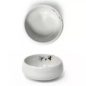 멜라민 HU85IF07 한정식 대접 국그릇 동치미 그릇 13.1cm 5호