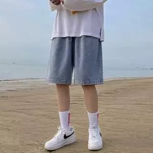 남성 데님 반바지 데일리 루즈핏 하프팬츠 IS-DNP21