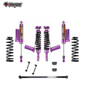 루보식 탱크 300용 최고급 조절식 자동차 쇼크 업소버 2인치 리프트 오프로드 서스펜션 키트 (사막 및 랠리