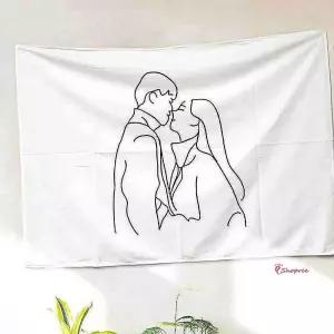 대형 어 포스터 싱글 패브릭 허그 꾸미기 소품샵 어싱글def116