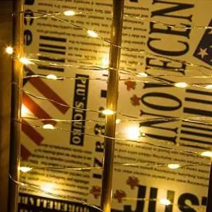 캠핑 장 눈꽃 은하수 지네 조명 꼬마 전구 무드 장식